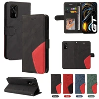 wallet flip leather case for oppo realme gt c21 c20 c15 8 pro find x3 proneo reno 5 pro a93 a92 a73 a72 a53 a52 f19 pro cover