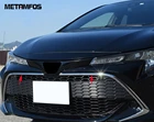 Хромированный передний бампер для хэтчбека Toyota Corolla 2019 2020, Центральная решетка радиатора, крышка гриля, молдинг, отделка, аксессуары, Стайлинг автомобиля