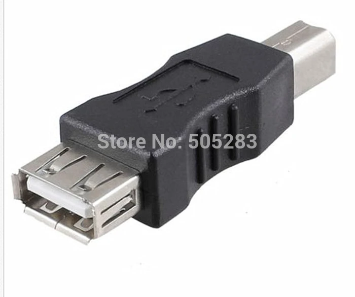 2 шт. USB B Штекерный соединитель кабеля адаптера компьютера принтер Сканнер