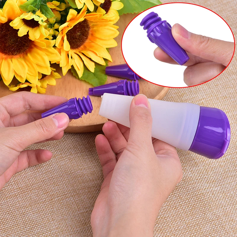 1 Набор силиконовых помадных ручек для торта Кондитерская Глазурь шприц письма