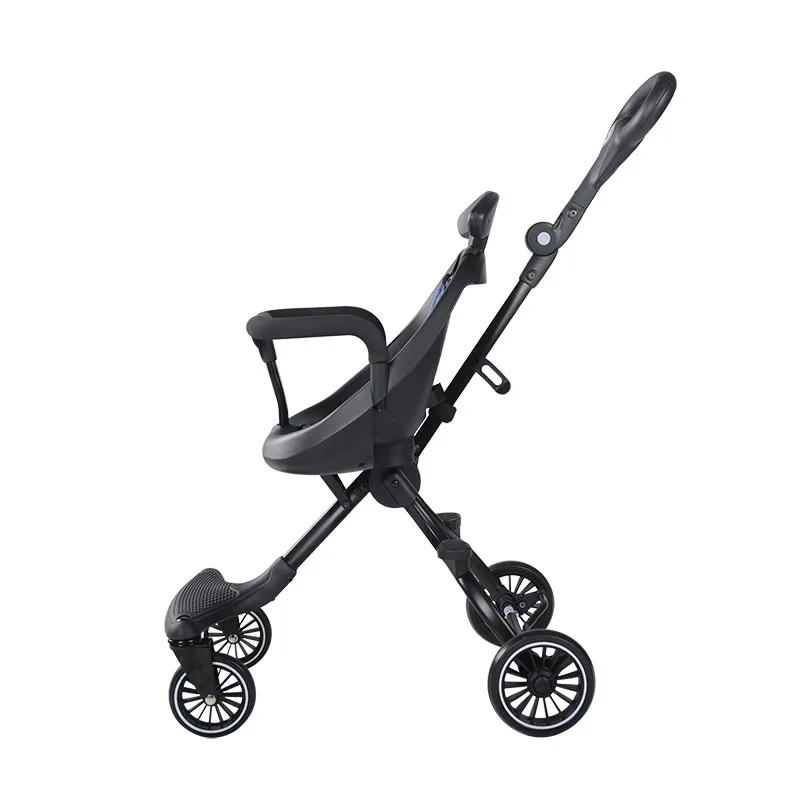 

Walking baby artifact walking baby ultra-light foldable children's two-way trolley baby high landscape stroller