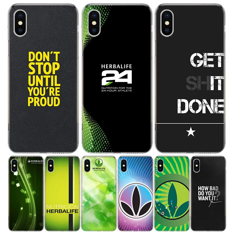 

Herbalife Phone Case For iPhone 13 12 11 Pro Max 6 X 8 6S 7 Plus XS XR Mini 5S SE 7P 6P Pattern Cover Coque
