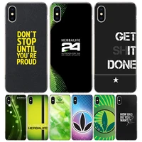 herbalife phone case for iphone 13 12 11 pro max 6 x 8 6s 7 plus xs xr mini 5s se 7p 6p pattern cover coque