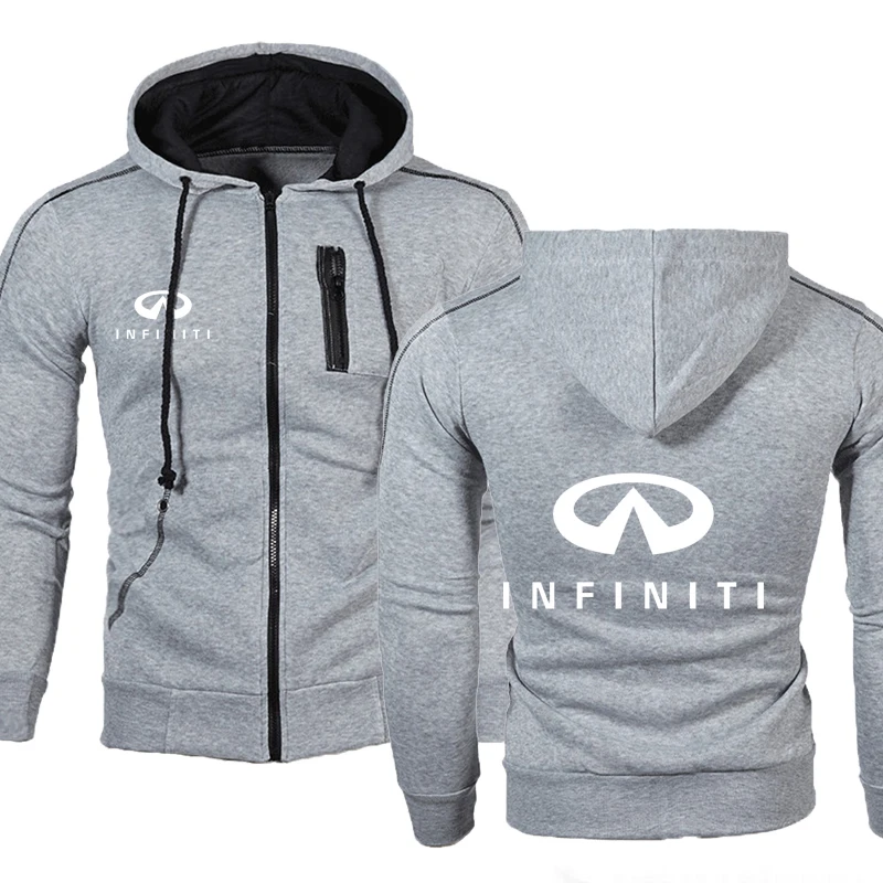 Новинка Сезон весна-осень Мужская Толстовки Infiniti автомобильные брелки с