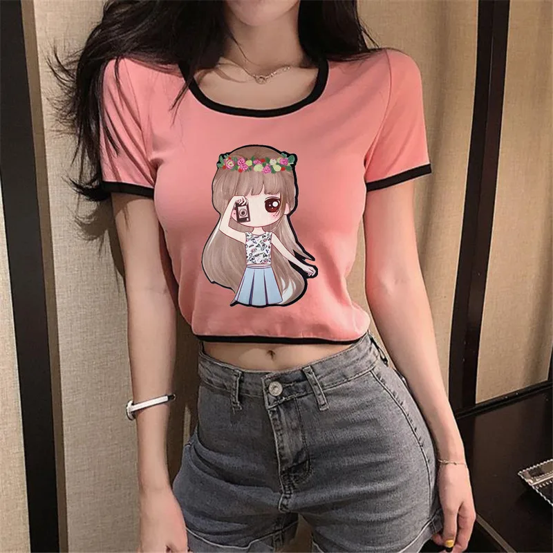 

Patches Garland girl 22CM Stickers for Clothes Ins Clothing Accessories Fashion Embroidery Patch Pattern Free Shipping
