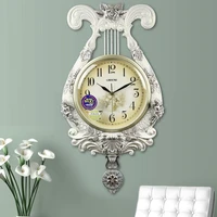 creative luxury wall clock retro vintage antique wall clocks art new classical horloge murale living room decoration
