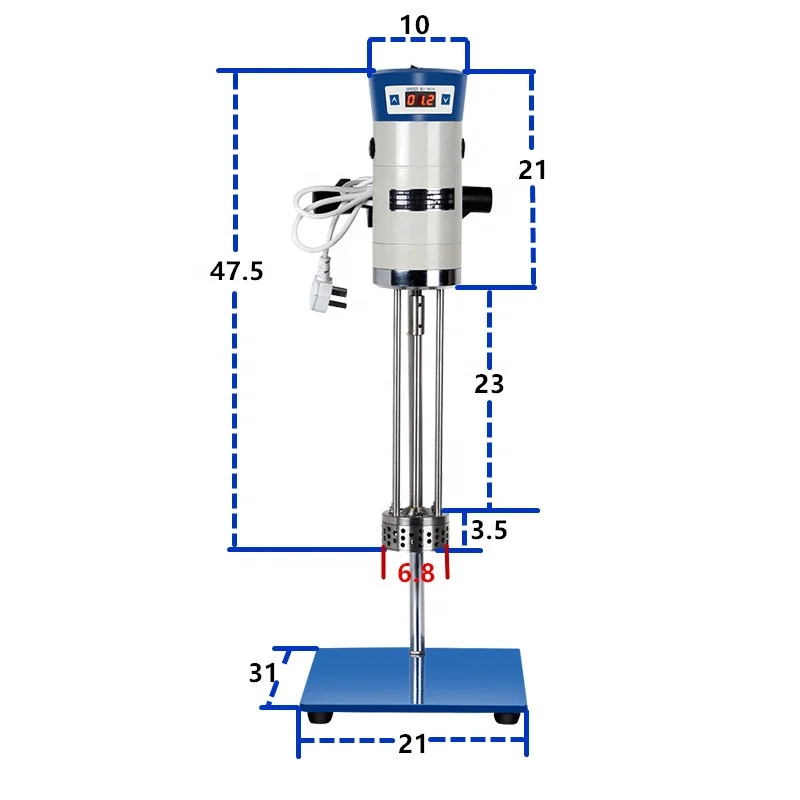 

Application of Digital Display High Speed Grinding Homogenizing Emulsifier In Laboratory Shear Dispersion