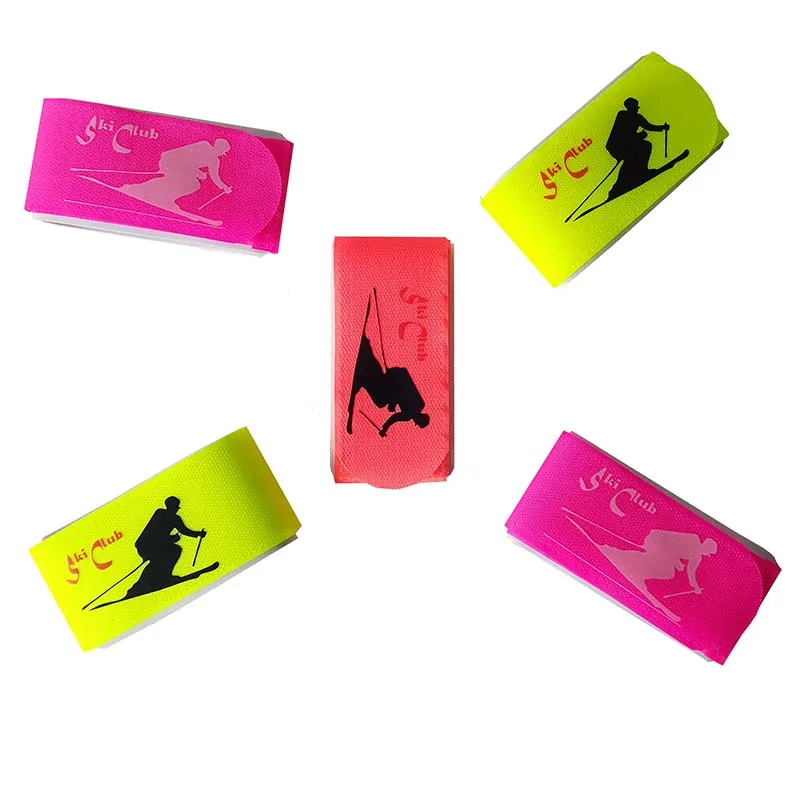Bedruckbares Kabelbinderband mit Ihrem Logo, Rutschfester Skistock-Gurt, Ski-Fixierband, Snowboard-Befestigung – Detail 5