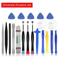 20 in 1 mobile phone repair tools kit spudger pry opening tool screwdriver set for iphone x 8 7 6s 6 plus 11 pro xs hand tools