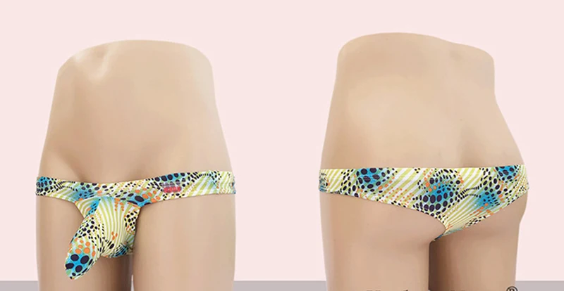 Мужское нижнее белье с заниженной талией из ледяного шелка| |