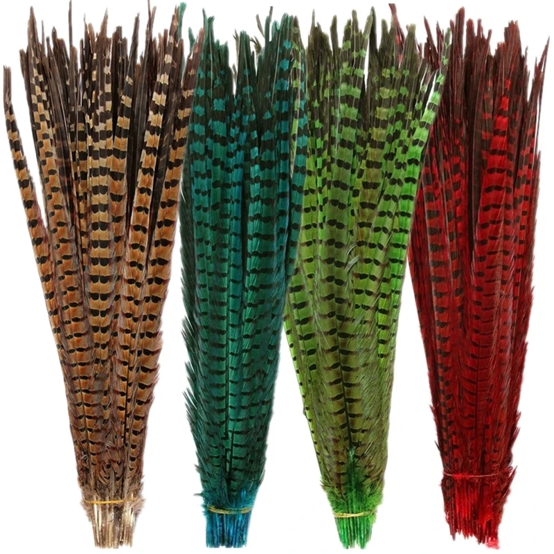 

Ringneck Перья из хвоста фазана для украшения 50-55 см 20-22 "Carnaval натуральные перья фазана для рукоделия перьевое украшение