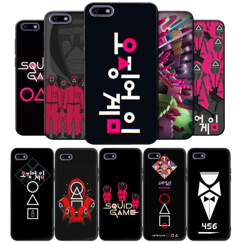 

Squid Game Korea Phone Case for iphone 11 12 13 pro se 20 max xr xs x 7 8 6s plus mini Fundas Coque cover