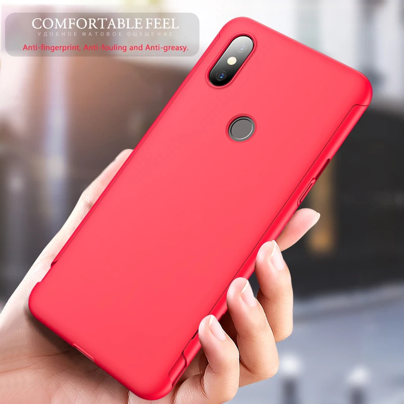 Чехол-накладка GKK для Xiaomi Mi Mix 3 тонкий матовый противоударный с полной защитой 360