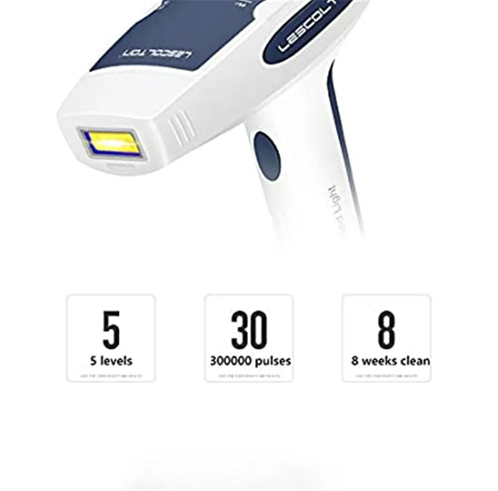 

Lescolton 400000 Flash IPL epilator 2in1 laser hair removal machine permanent bikini body underarm Painless epilator for women