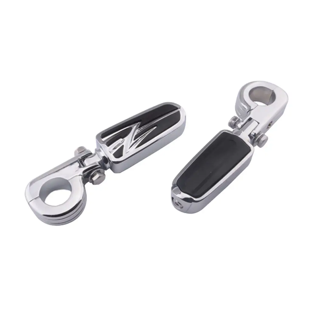 

Aluminum Motorcycle Footboard Pad Set Durablity Foot Floor Board Universal for Honda valkyrie 1800