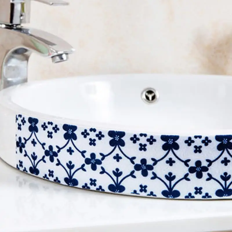 Самоклеющиеся Кухонные керамические наклейки анти-влаги ПВХ стикер Ванная