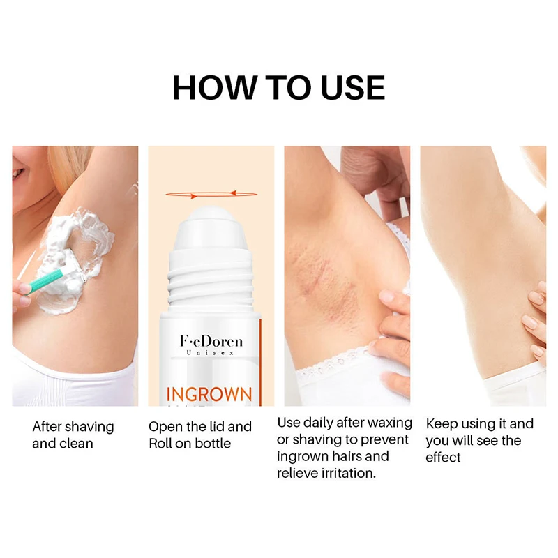 

Ingrown Hairs Treatment After Shave Repair Dark Spot Serum for Vanish pfb and Razor Burns for Men and Bikini Area Aftershave