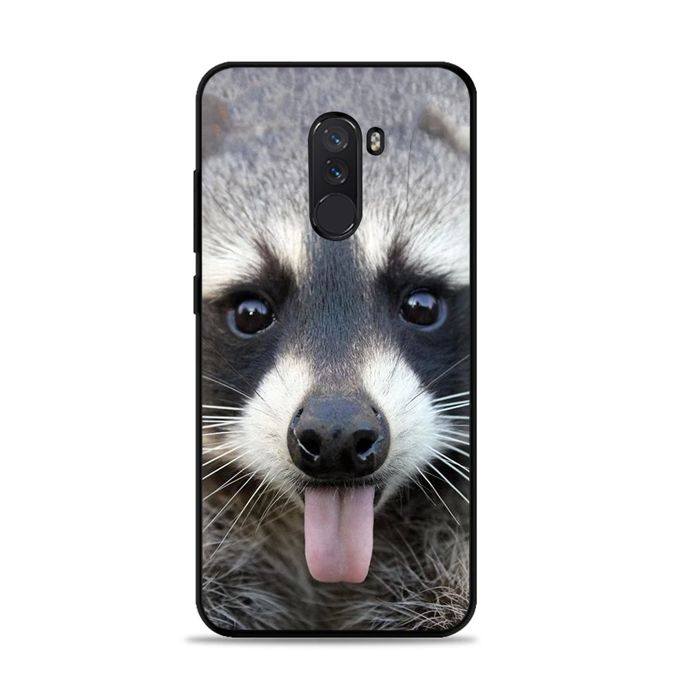 B9 Милый Енот Мягкий ТПУ силиконовый чехол для телефона для Xiaomi Redmi Note 4 4X5 6 7 8 pro 5A prime 8T Xiaomi 9 pro Note 10 - Цвет: B9