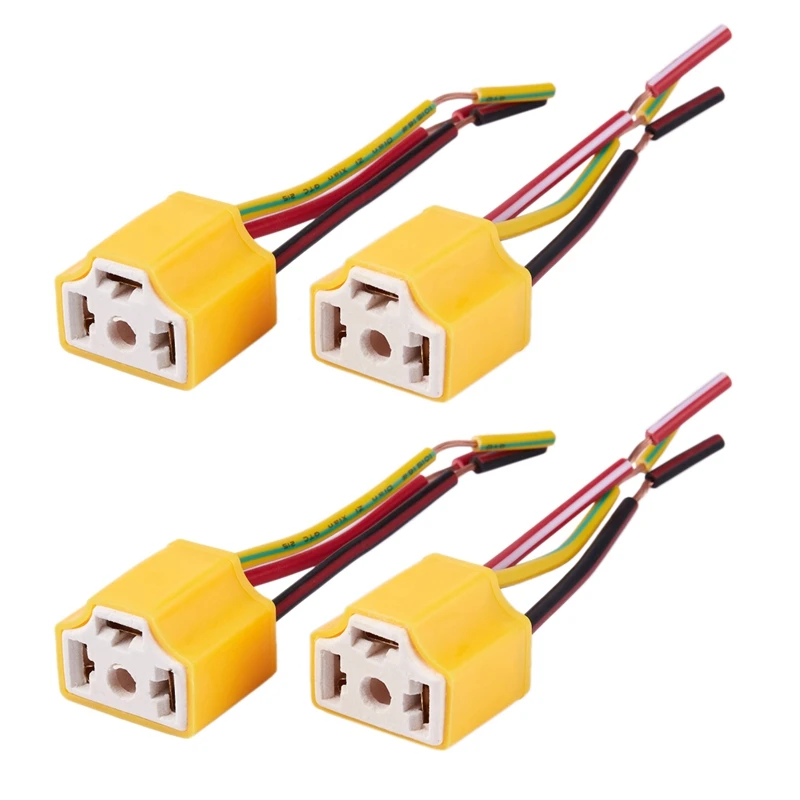 

4 шт., керамические розетки H4 9003 HB2