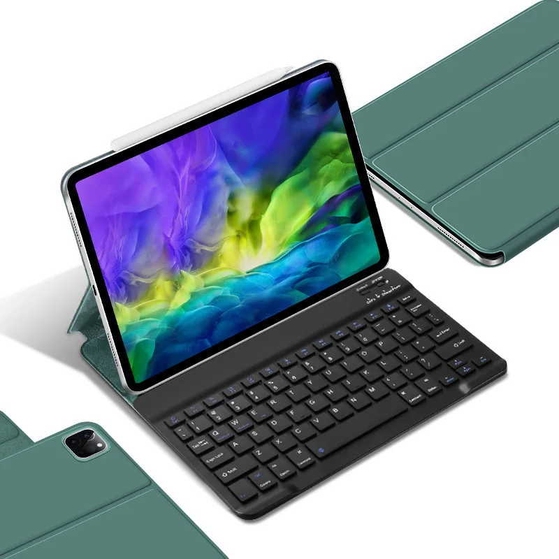 

Bluetooth Touchpad Keyboard Case For iPad Pro 11 2020 2nd Magnetic Ultra Slim Smart Cover For iPad Pro 12.9 2020 4th Tablet Case