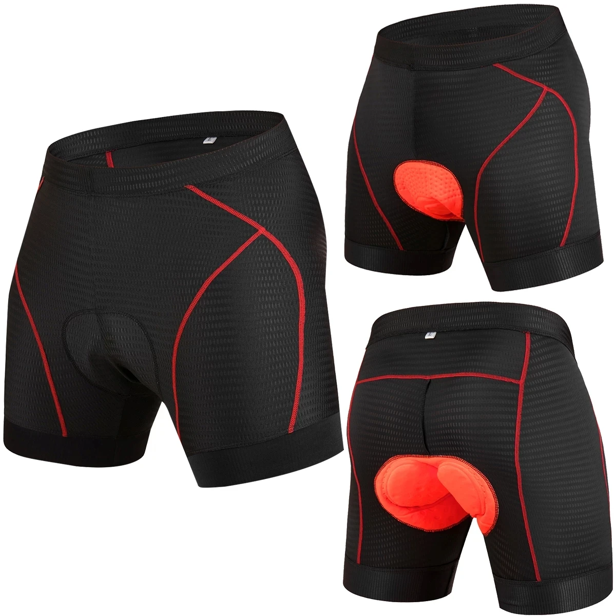 Мужские велосипедные шорты risesвелосипедное нижнее белье дышащие сетчатые трусы