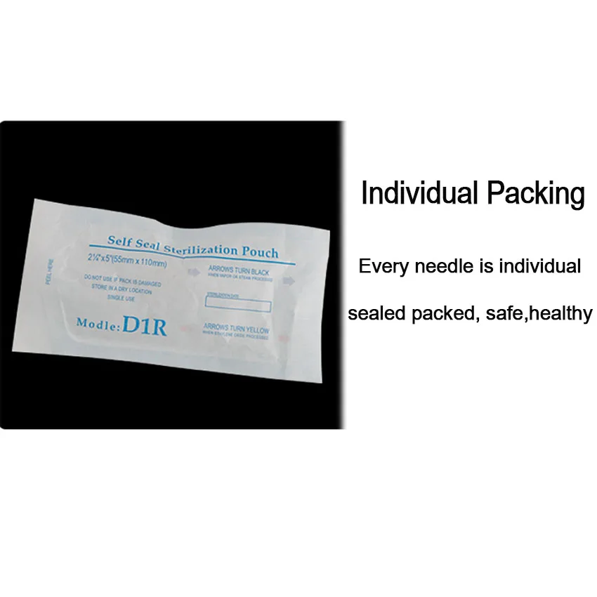 Картридж для татуировок RL 20 шт. иглы перманентного макияжа бровей одноразовый