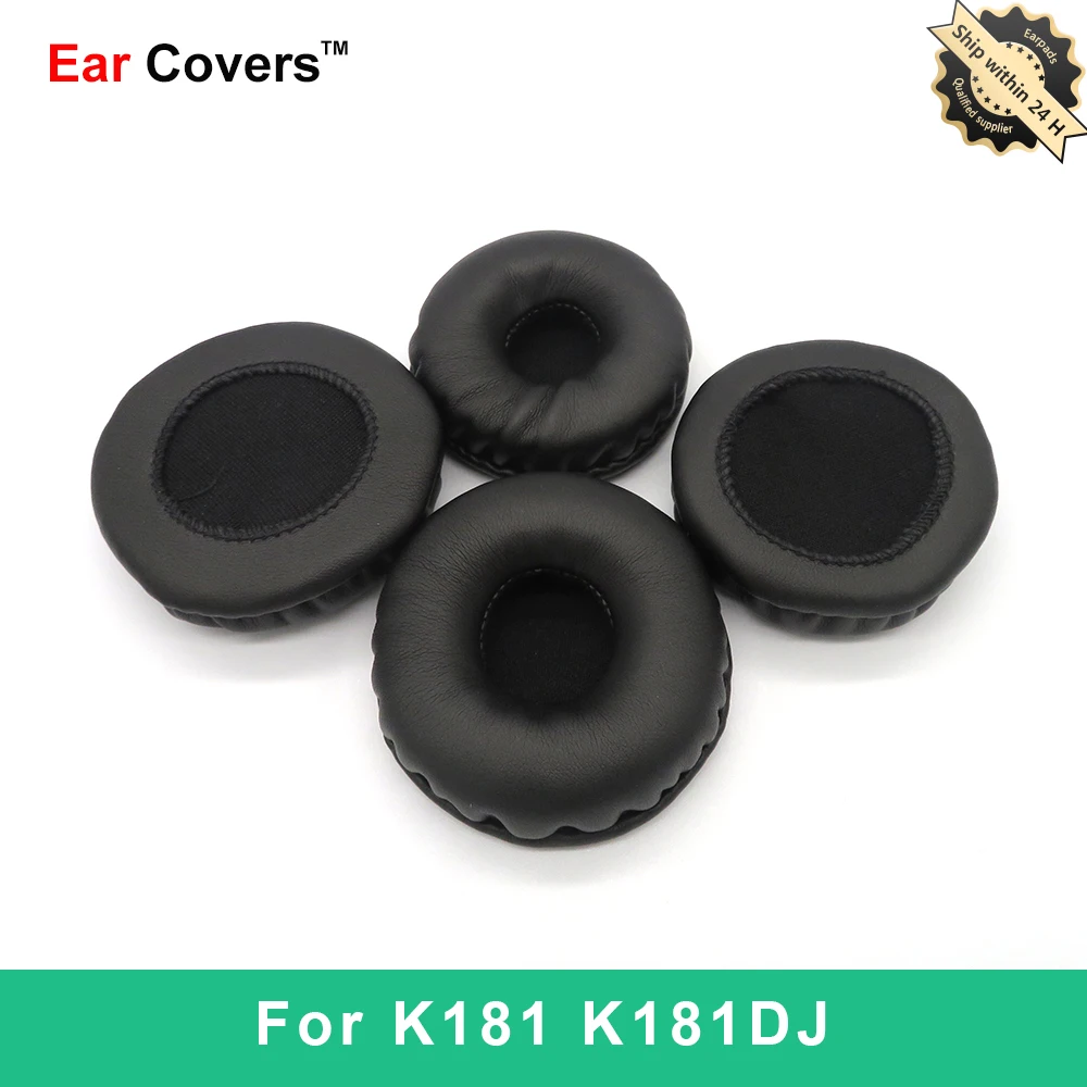 

Амбушюры для AKG K181 K181DJ, сменные накладки для наушников, гарнитура, амбушюры из искусственной кожи поролоном