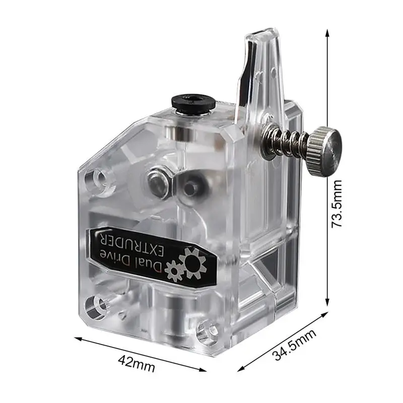 

BMG Extruder Set Dual Drive Updated Version Speed Reduce Extruder With Transparent Shell For 3D Printer Accessories