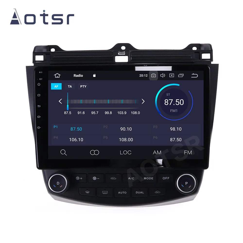 For Honda Accord 2003 2004 2005 - 2007 Car multimedia player Stereo Android PX6 Radio Audio GPS Navigation Head unit 360 Camera |