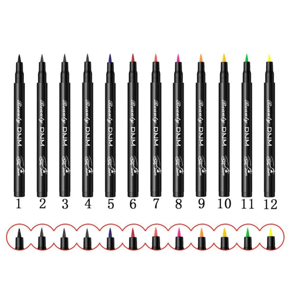 Водостойкая жидкая долгостойкая подводка для глаз новинка горячая Распродажа 12