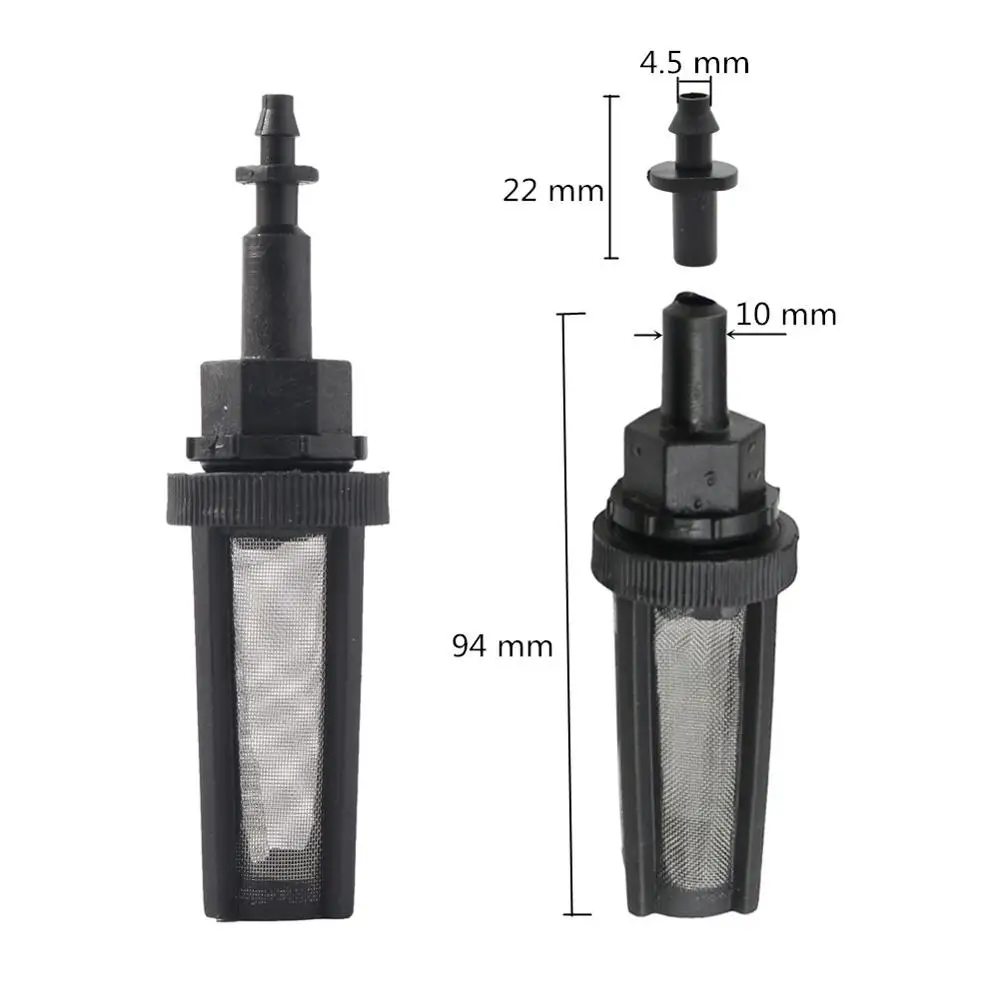 Garden Pump Water Inlet Micro Filter Aquarium Fish Tank Air Accessories Venturi Hose Agricultural 4/7mm Pipe | Дом и сад