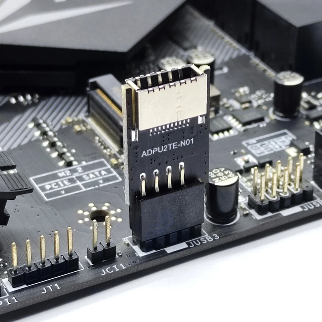 Переходник для материнской платы USB2.0 9-контактный внешний разъем USB 2 0 TYPE-E адаптер