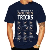 new stubborn golden dog tricks funny tshirt desgndgsumk tee shirt man bonadiao t shirt hot sale 2021 arrival