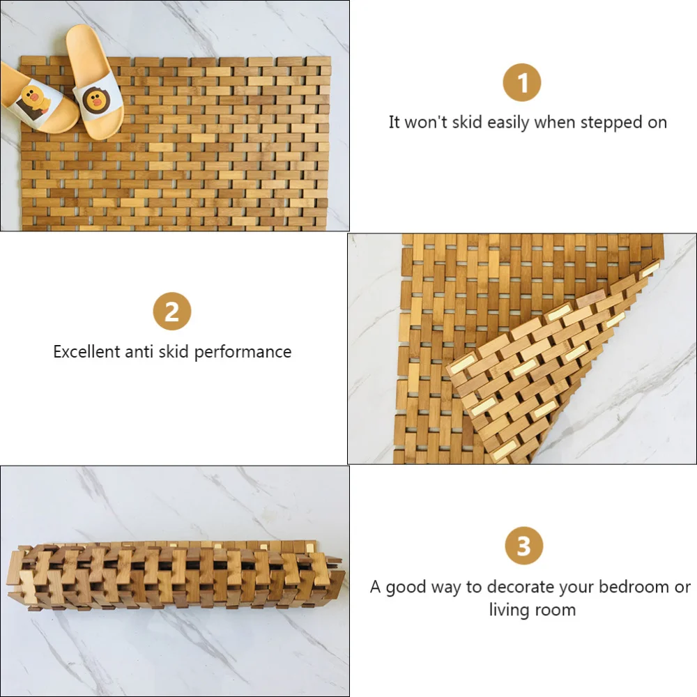 

Welcome Mat Bathroom Anti-skid Cushion Home Indoor Outdoor Entry Doormat