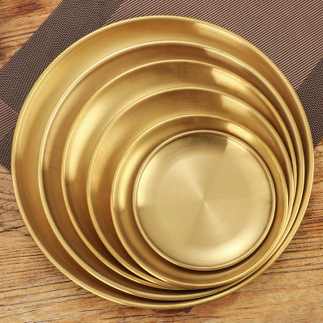 

Color Dish Platter Dish Box 20cm 23cm 26cm High quality Brand new Round