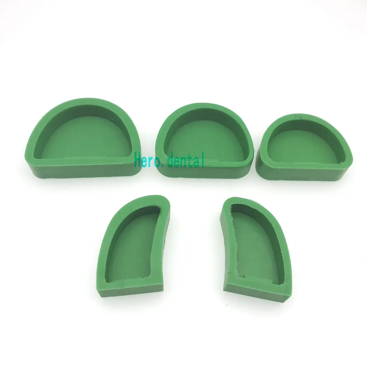 5 шт. стоматологическое лабораторное силиконовая гипсовая модель бывший база