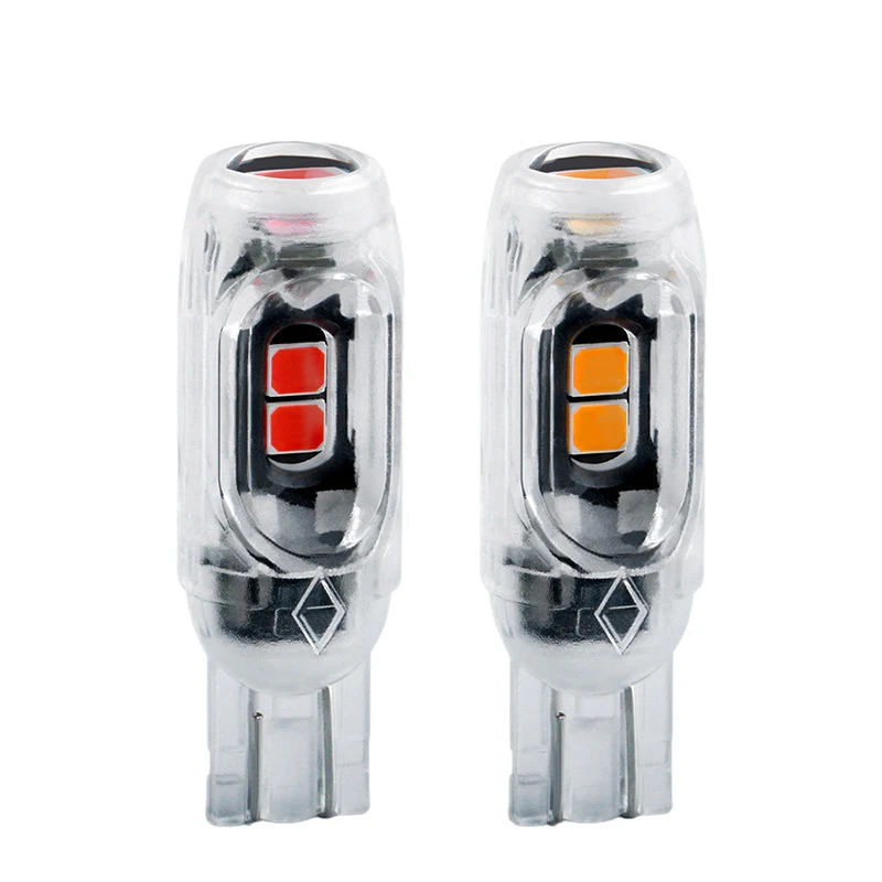 

1 Pcs Car T10 LED Bulb 3030 5SMD LED Signal Light Auto Car Clearance Lights License Plate Lamps 12V High Brake Light 5W5 194 168