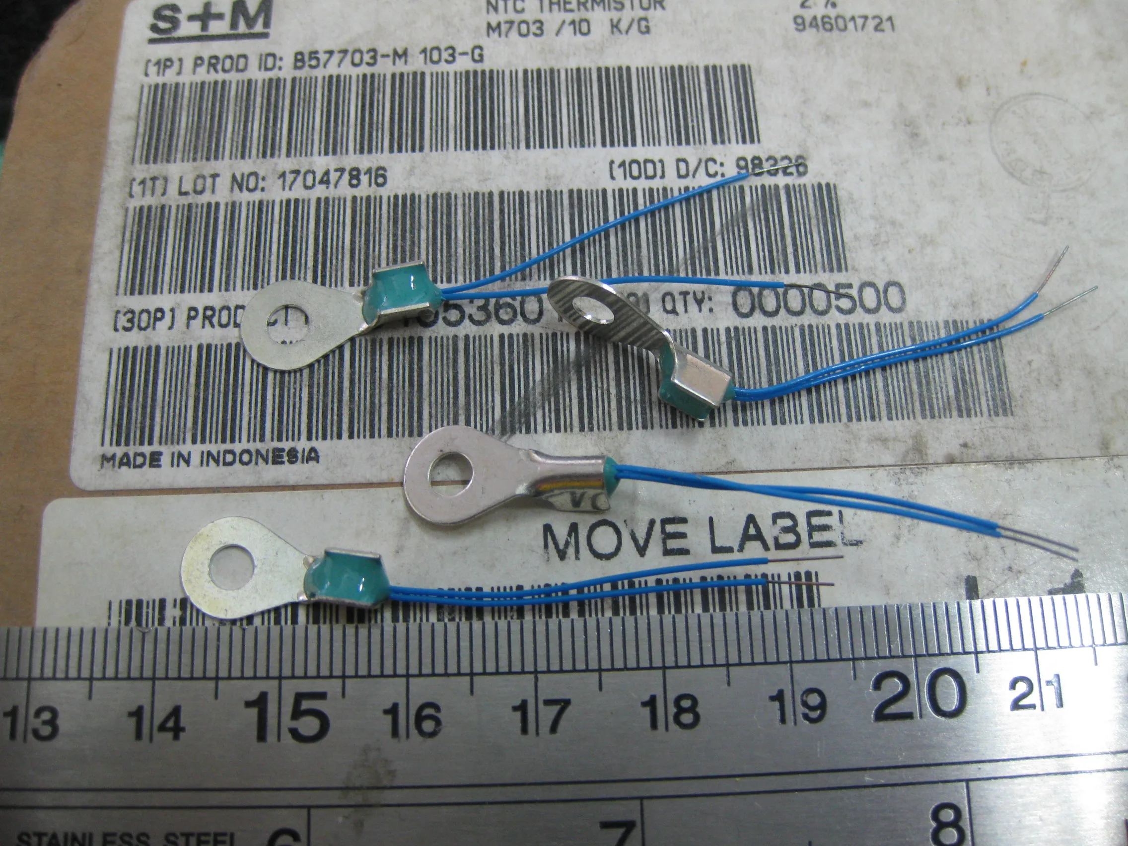 Оригинальный новый 100% B57703M103G 10K 2% термистор (индуктор)