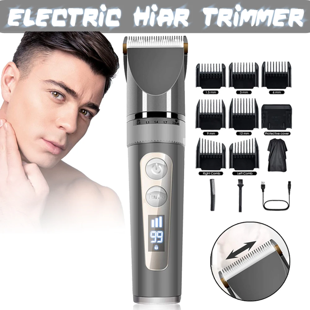 Hair Clipper Men Shaver Professional Trimmer Barber Cutting Machine Electric Shavers Beard Shaving Razor |