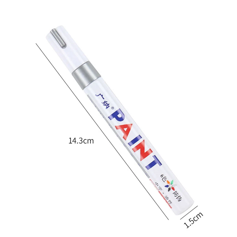 

Colorful Paint Marker 12-Pack Water-based Paint Pen Soft Tip Brush Marker Pen for Writing Drawing @M23