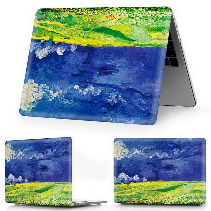 Чехол для ноутбука MacBook Air 11 13 дюймов A1466 A1932 Pro 12 13 15 retina A1502 A1706 A1708 A1989 A2159 характеристика чехол - Цвет: tian ye