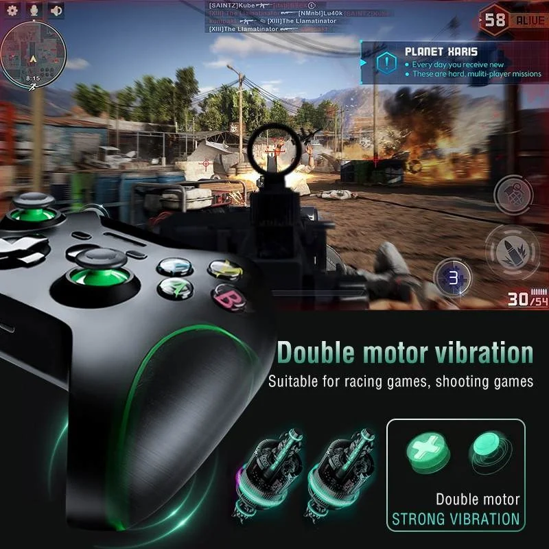 Беспроводной игровой контроллер 2 4G джойстик для Xbox One PS3/Android геймпад смартфона Win