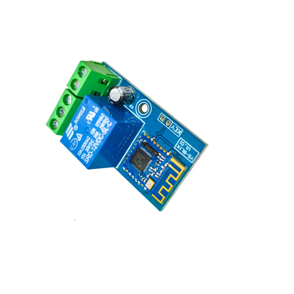 Одноканальный релейный модуль переключателя Taidacent 12 В 1-канальный Мобильный