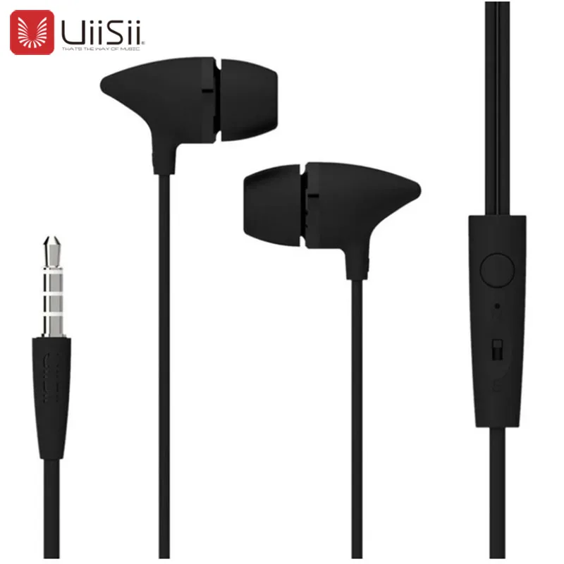 Uiisii наушники C100 в уши с микрофонный сабвуфер портативные наушники Игровые музыкальные спортивные наушники для IOS Android phone