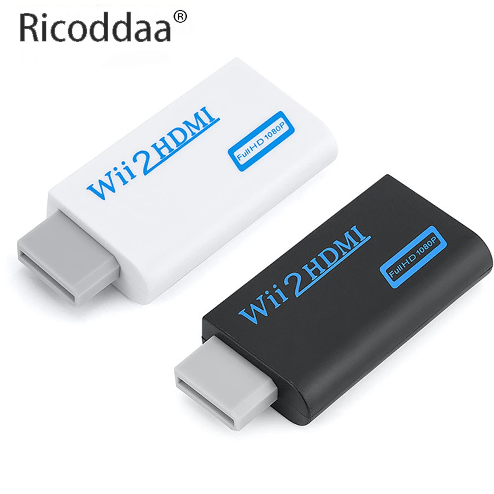 Переходник для Wii-HDMI адаптер FullHD 1080P Wii 2 HDMI-конвертер 3 5 мм аудио ПК монитора HDTV |