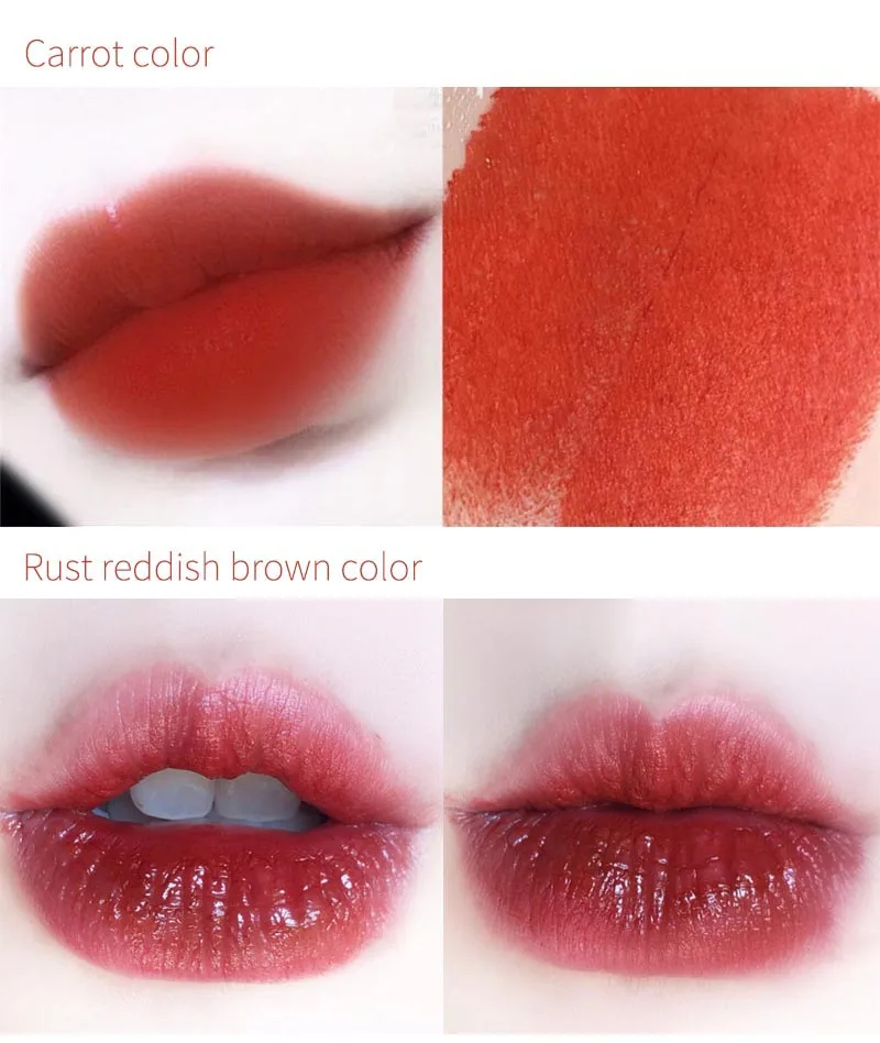 Leaduu 5 цветов Набор глазури для губ в китайском стиле увлажняющая антипригарная