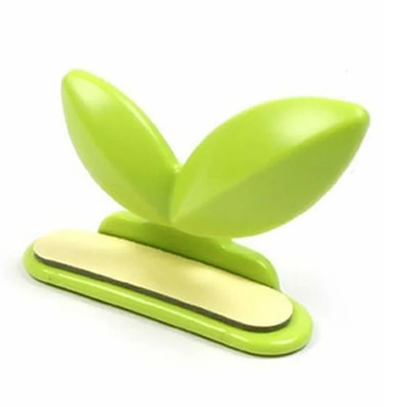 Новое 1 шт. устройство для поднятия крышки унитаза с зелеными листьями