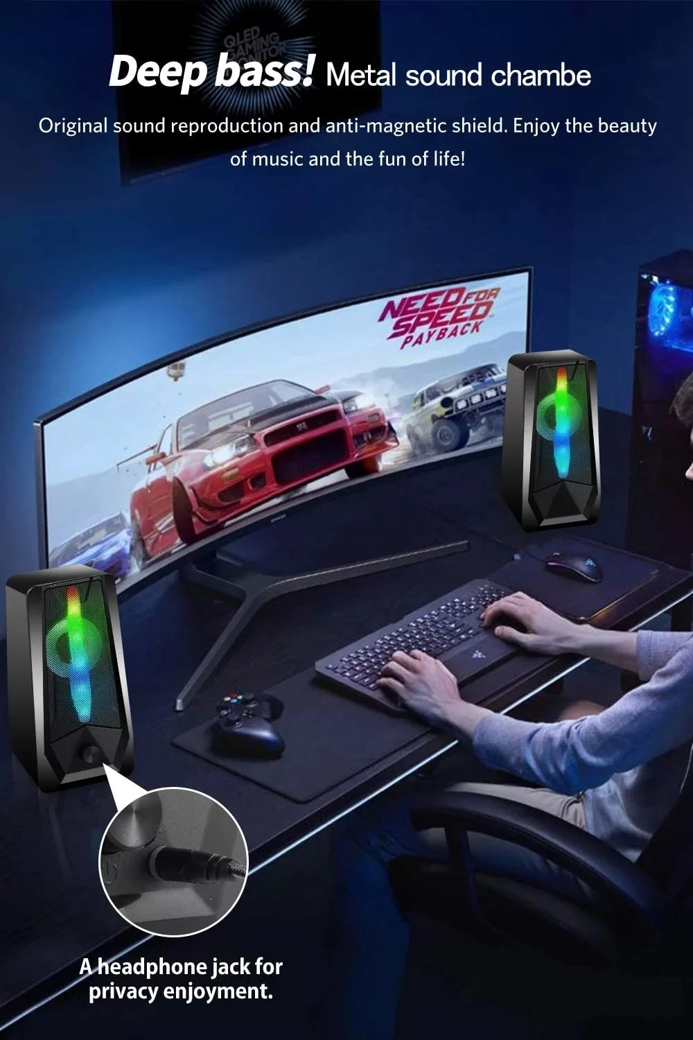 

Bluetooth- RGB bluetooth 5,0, 2,0
