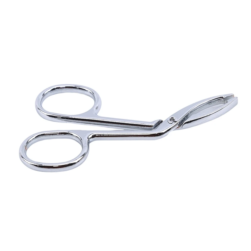 1 шт. пинцет для бровей из нержавеющей стали наклонные кусачки щипцы зажим усы