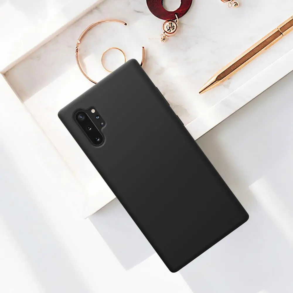 Для samsung Galaxy Note 10 Plus чехол Nillkin Flex роскошный силиконовый мягкий ТПУ задняя крышка для samsung Note 10 Plus Nilkin чехол для телефона